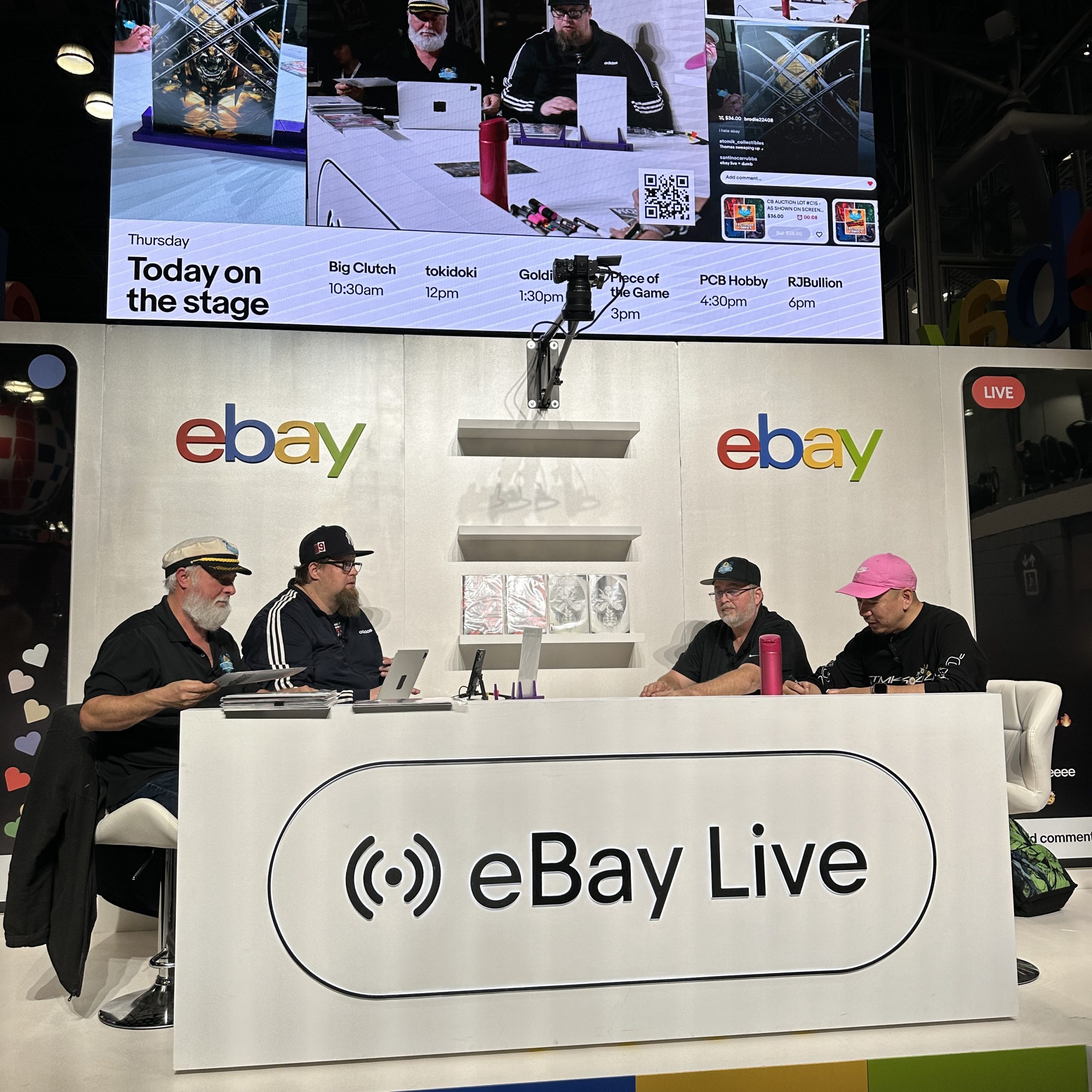 eBay Live — moment