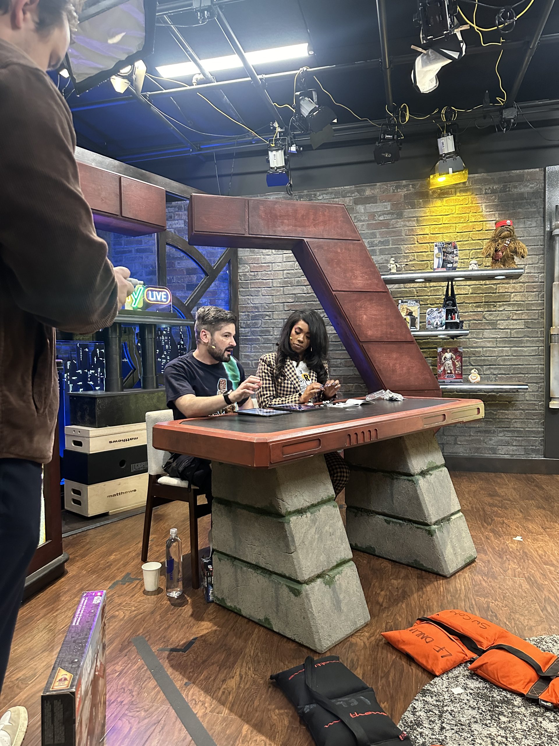 eBay Live — production still